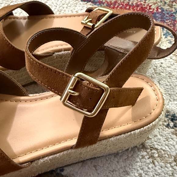 American Eagle Wedge Espadrille Sandals - Picture 8 of 10